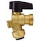 Apollo 1/2 in. Brass Push-To-Connect x 3/4 in. Garden Hose Thread Quarter-Turn Garden Valve with Drop Ear FSBGV1234 - alternate 8